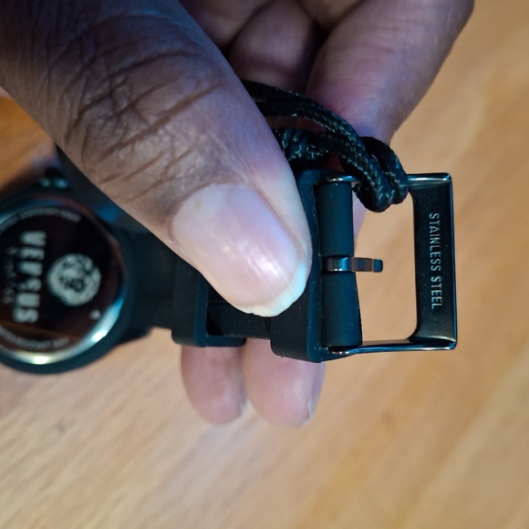 Versus Versace Black Silicone Watch - Picture 8 of 10